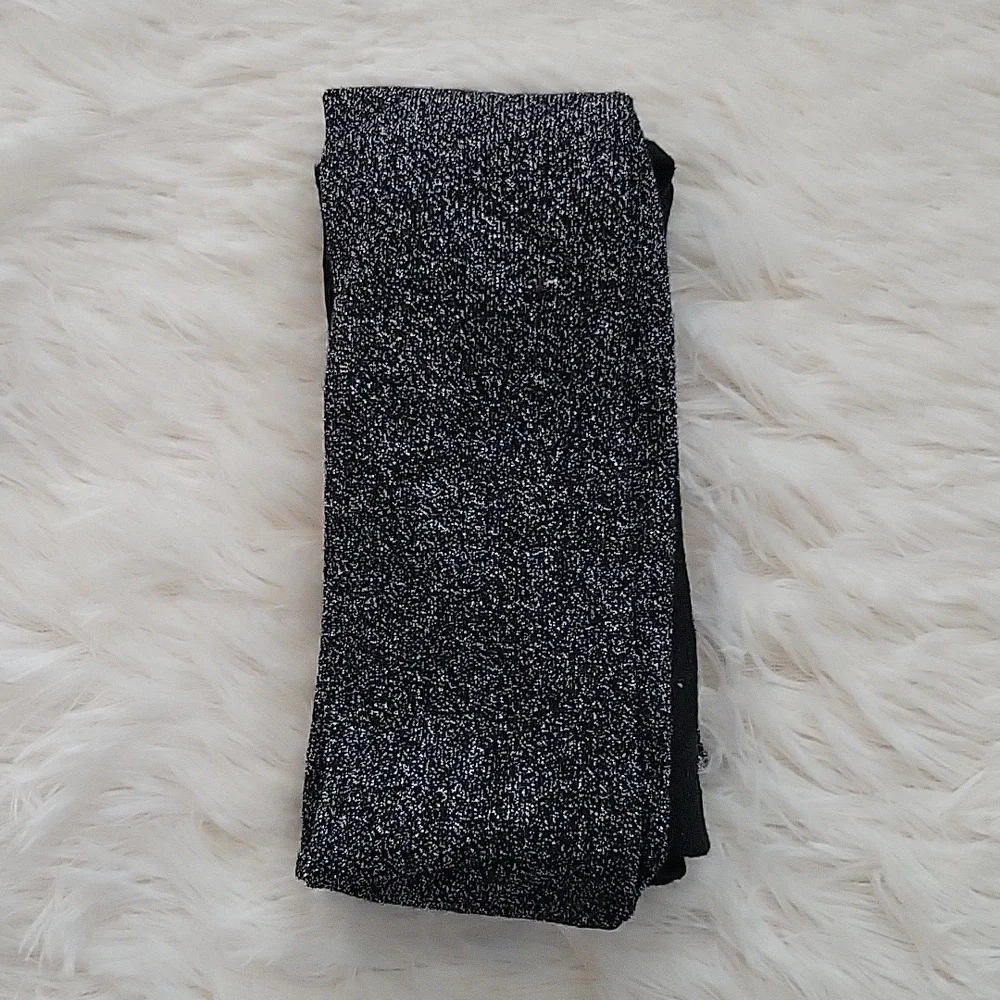 Gymboree Black & White Winter Plaid Dress/Pants Set Size 8/10 Girls